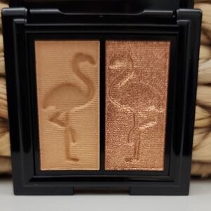 SHAINA B. Dual-Tone Eyeshadow Palette - Gold and Bronze